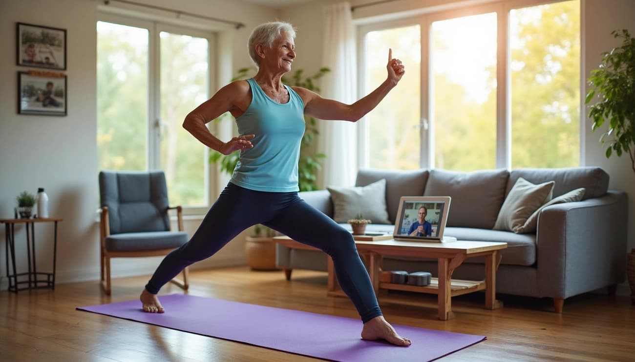 7 Easy-to-Follow Online Exercise Classes Seniors Love in 2025