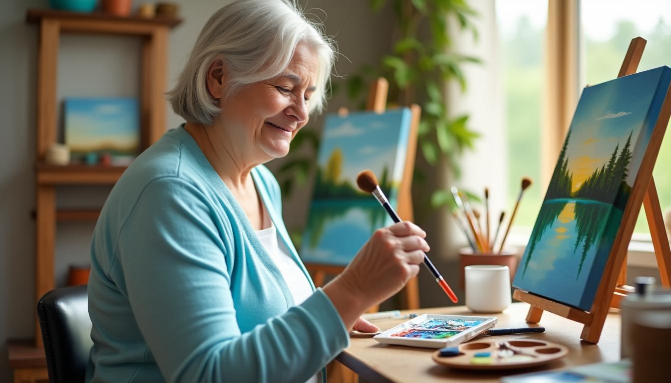 Hero Image for Painting for Seniors: A Doctor-Approved Way to Stay Young at Heart