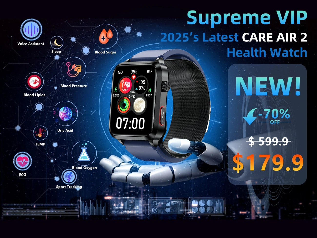 Fitvii Health Tracker 2025