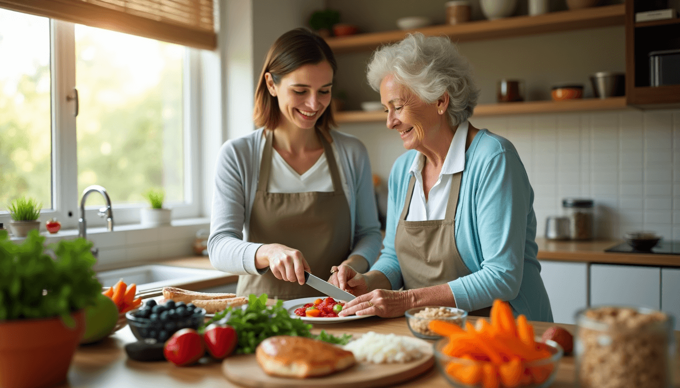 The Essential Guide to Elderly Nutrition: Easy Meal Planning for Home Care