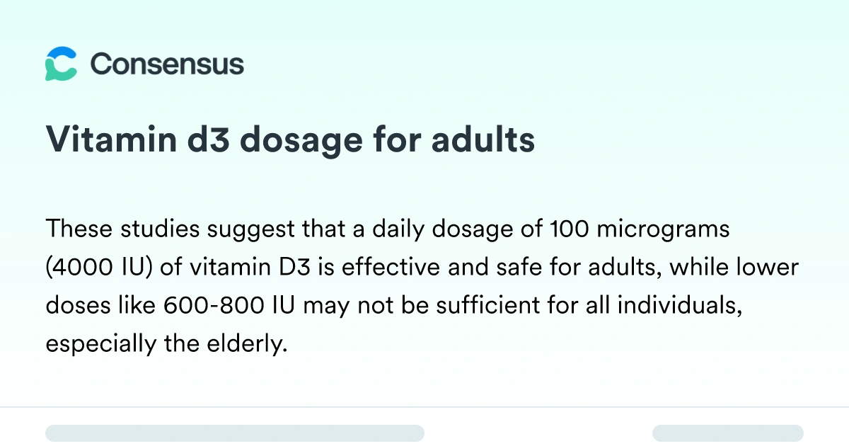 Vitamin D