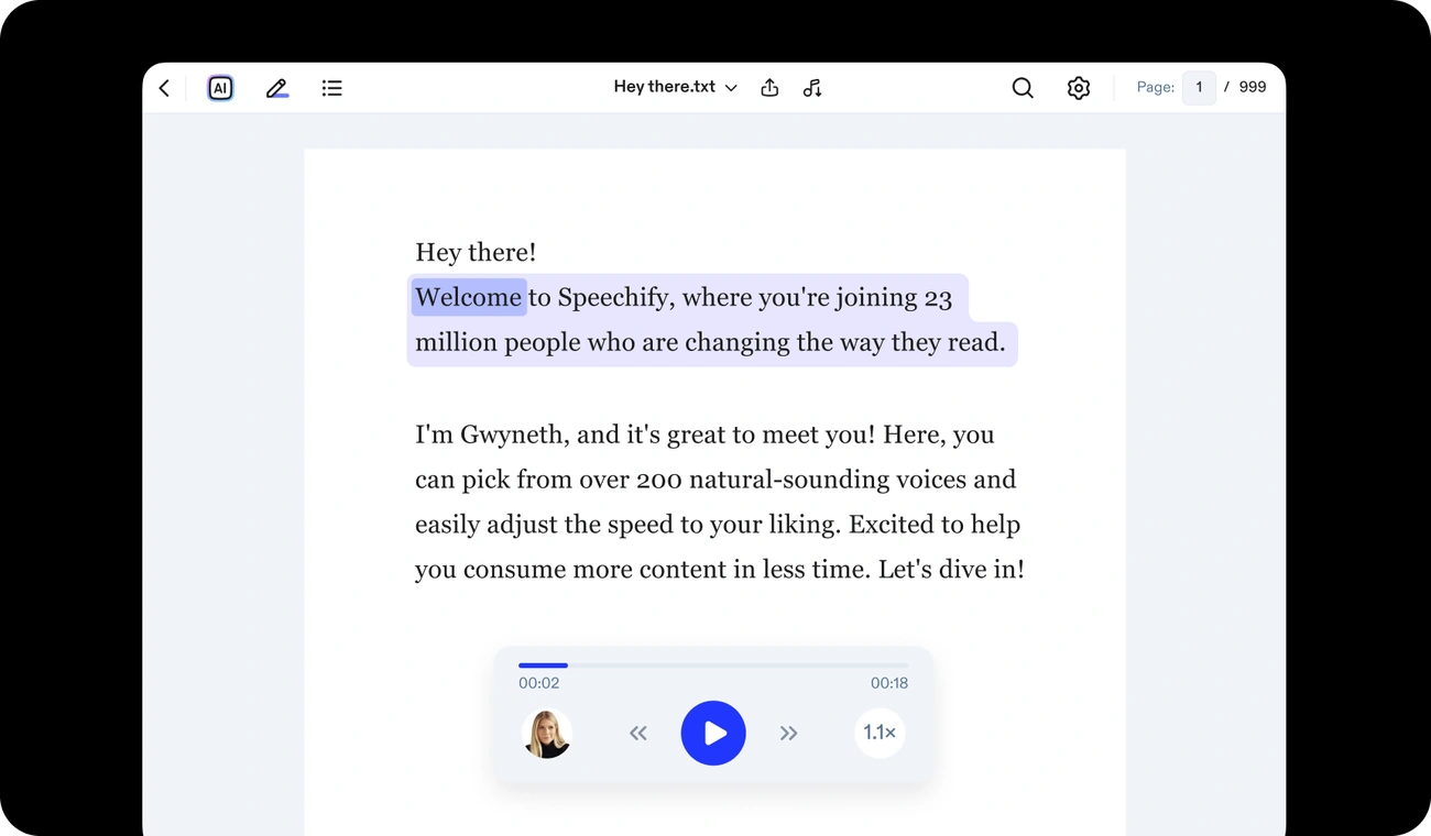Speechify