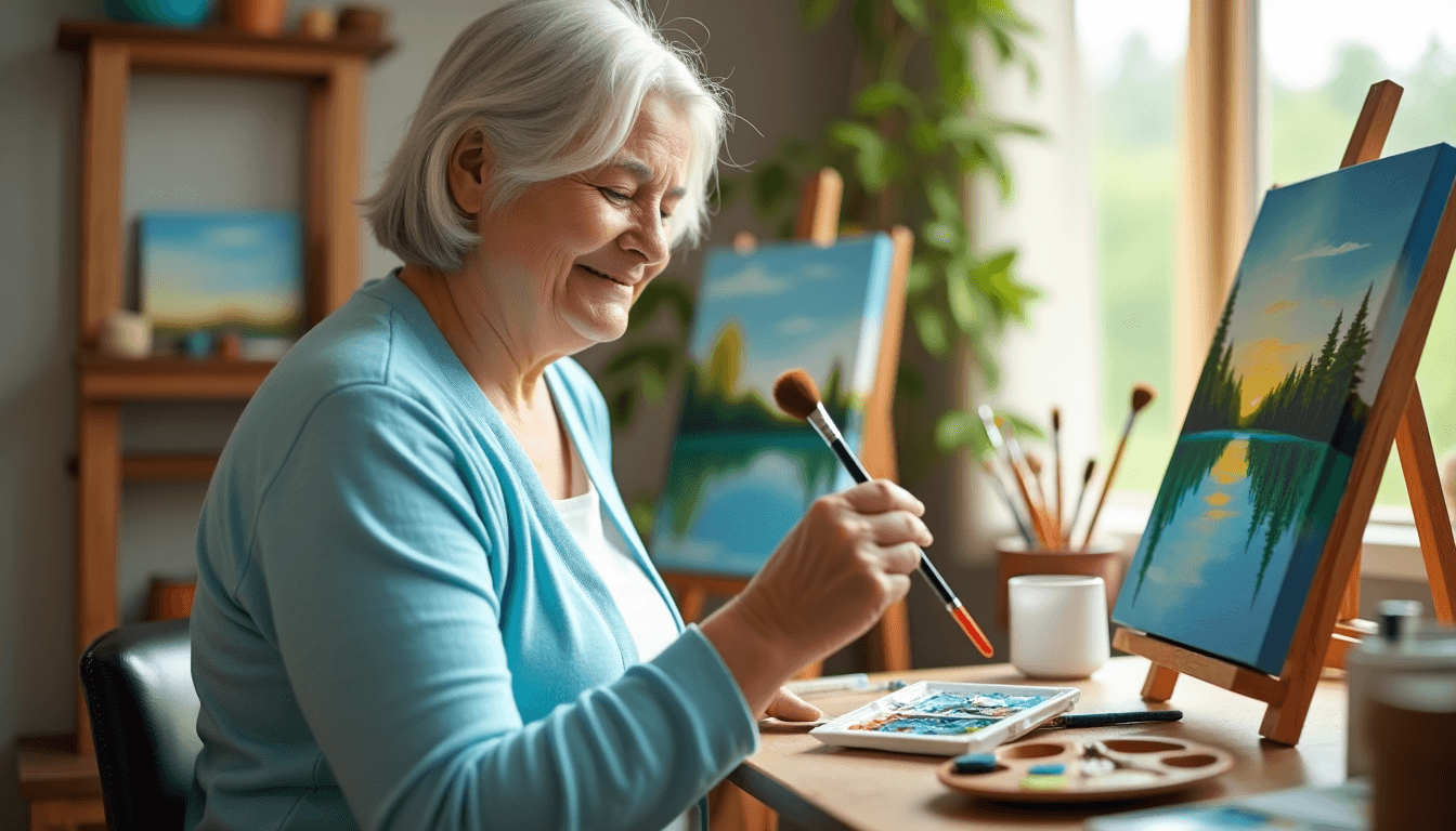 Painting for Seniors: A Doctor-Approved Way to Stay Young at Heart