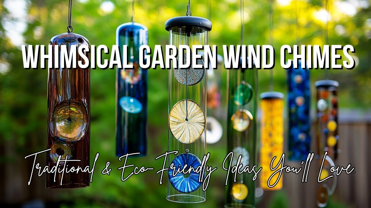 Wind Chimes from Recycled Items