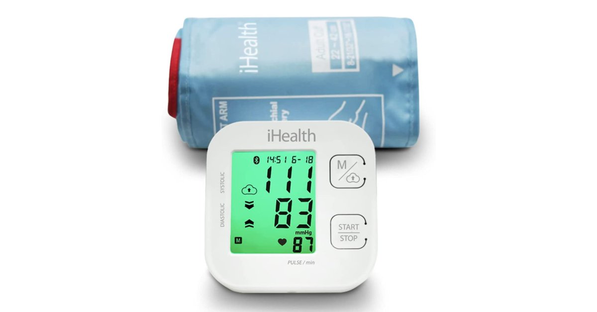 iHealth Track Smart Upper Arm Monitor: Best for Smartphone Integration