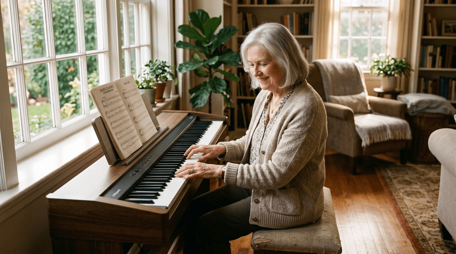 It's Never Too Late to Learn the Piano